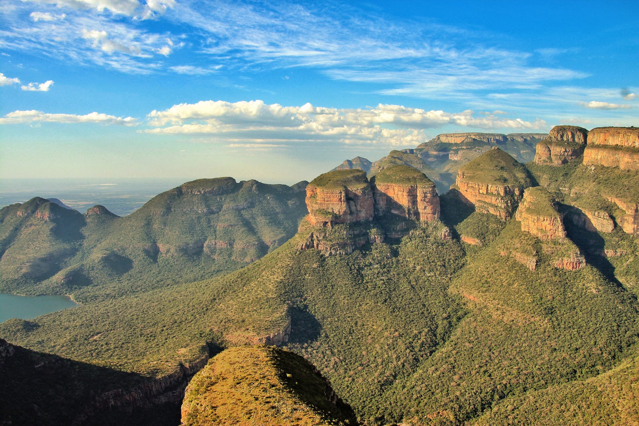 The three rondavels, South Africa